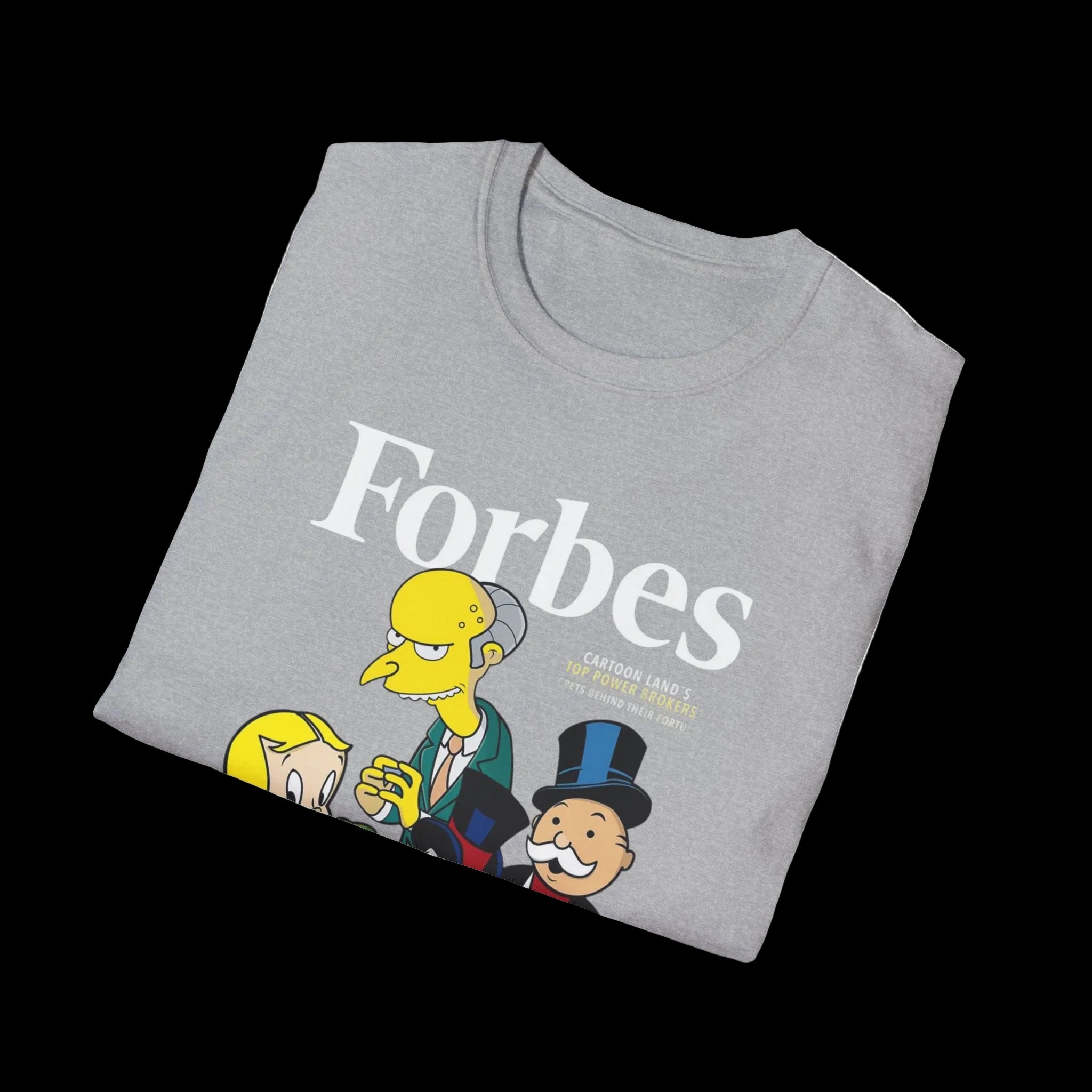 T-Shirt — 'Billionaires' Cartoon Parody Graphic Tee