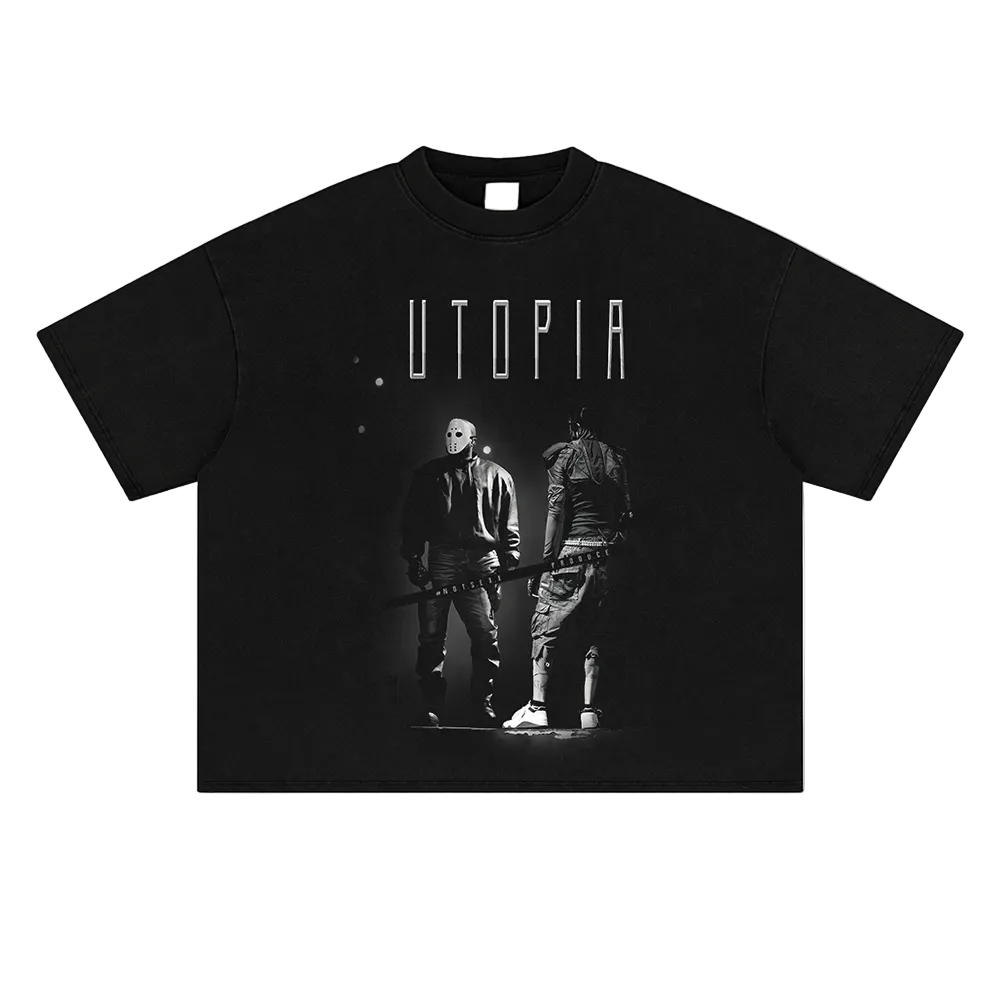 W. UTOPIA Travis X Ye WASHED TEE Vol.1