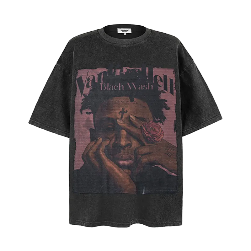 21 Savage VELVET ROSE TEE