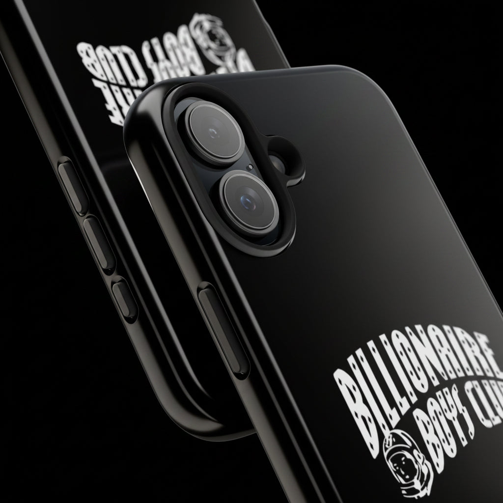Billionaire Boys Club Tough Phone Case — Black Logo Protective Cover