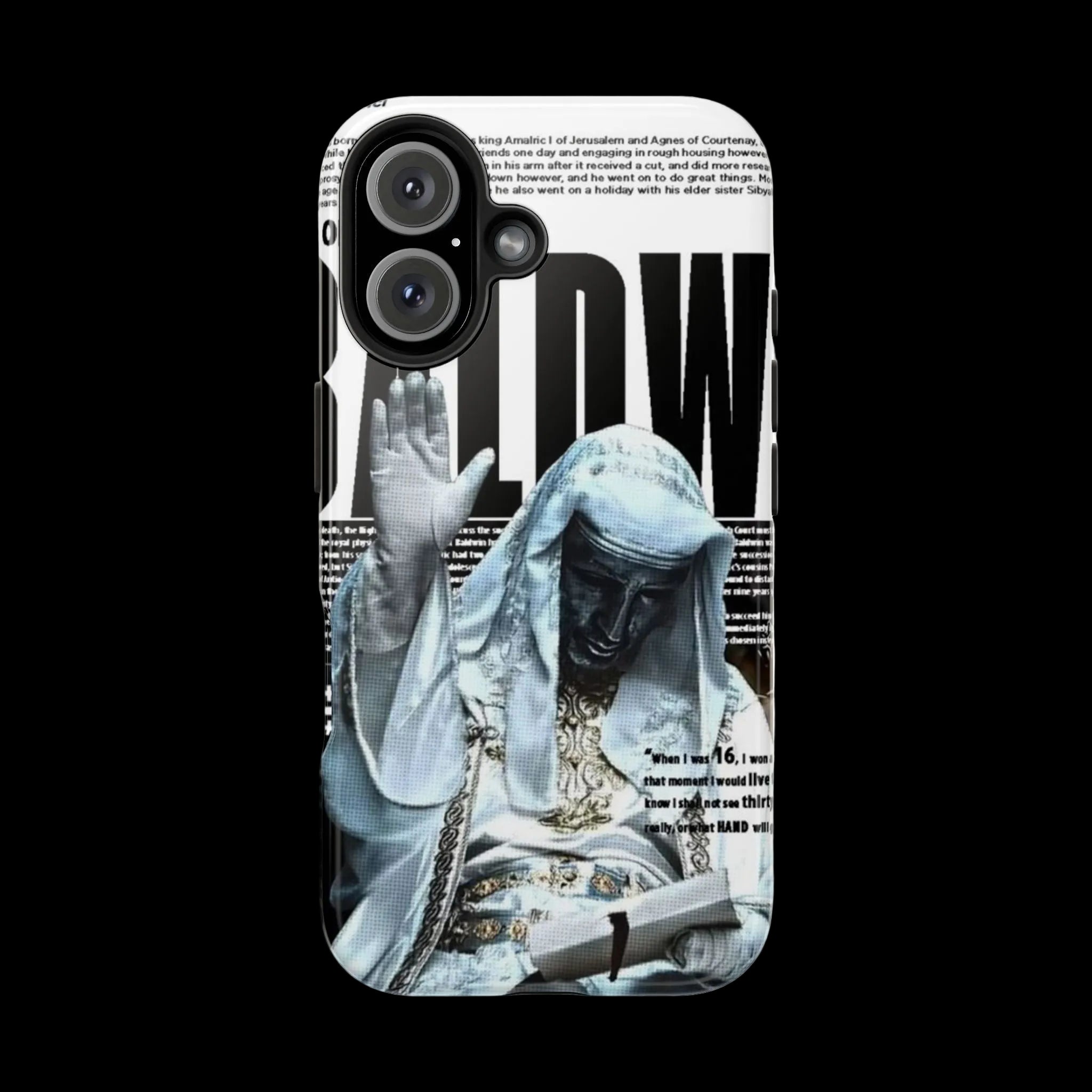 King Baldwin Phone Case