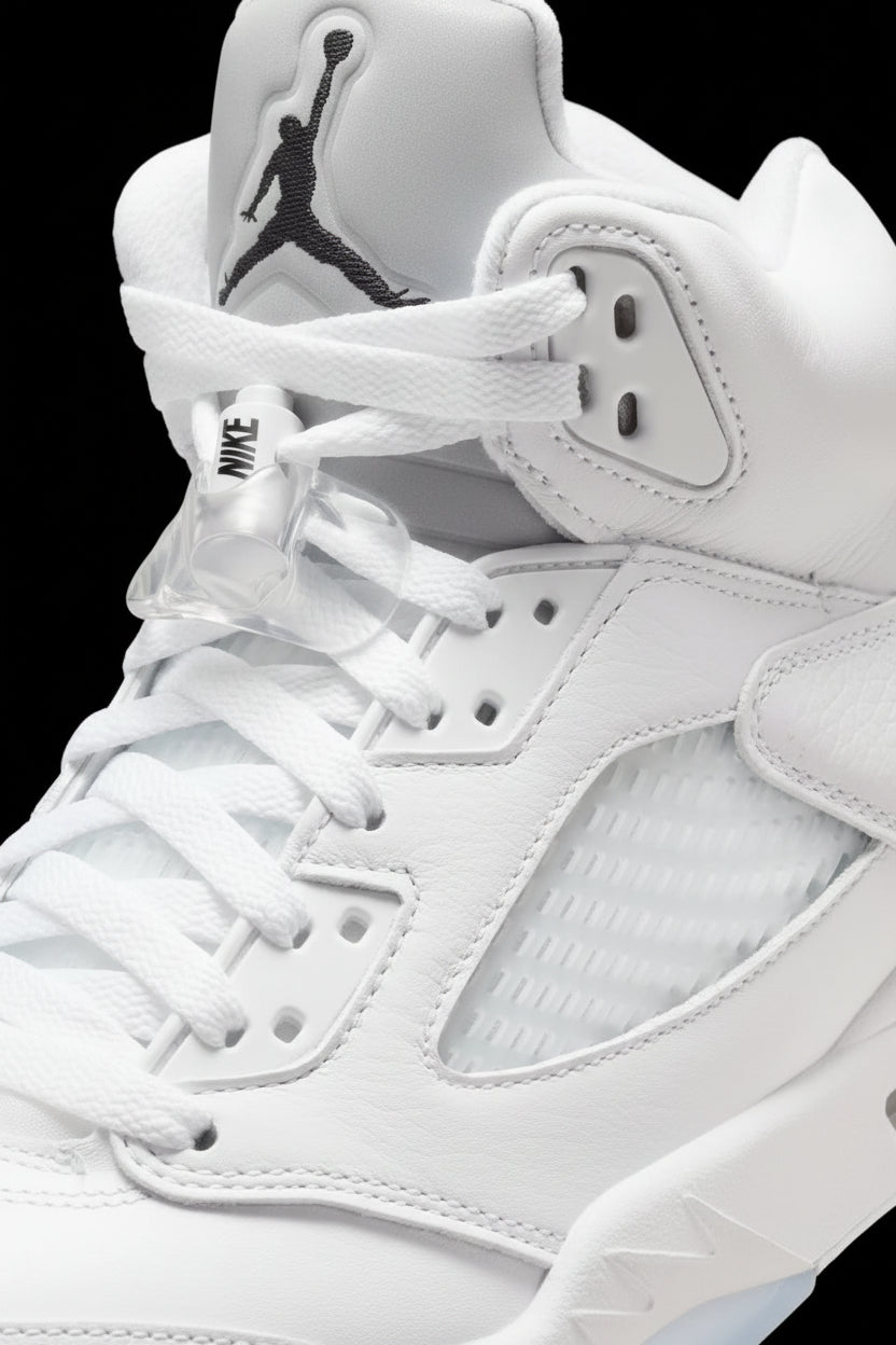 Air Jordan 5 Retro OG 'White Metallic'