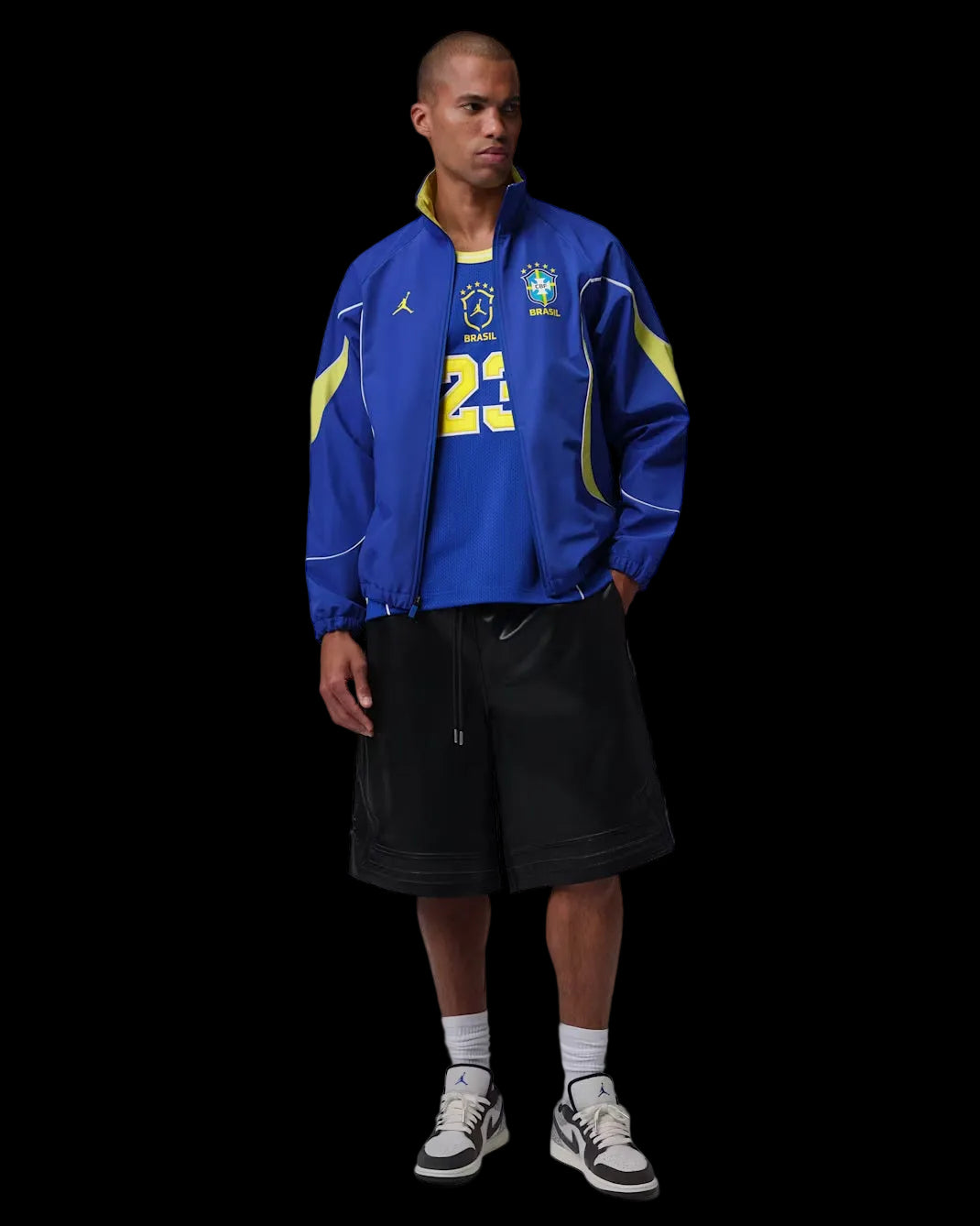 Brazils Men's Anthem Jacket by Jordan