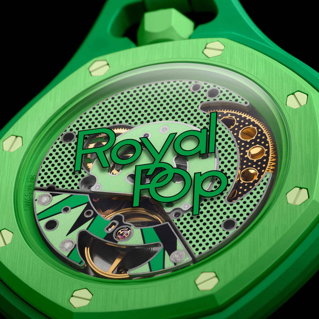 Audemars Piguet X Swatch Royal Pop "Green Eight"