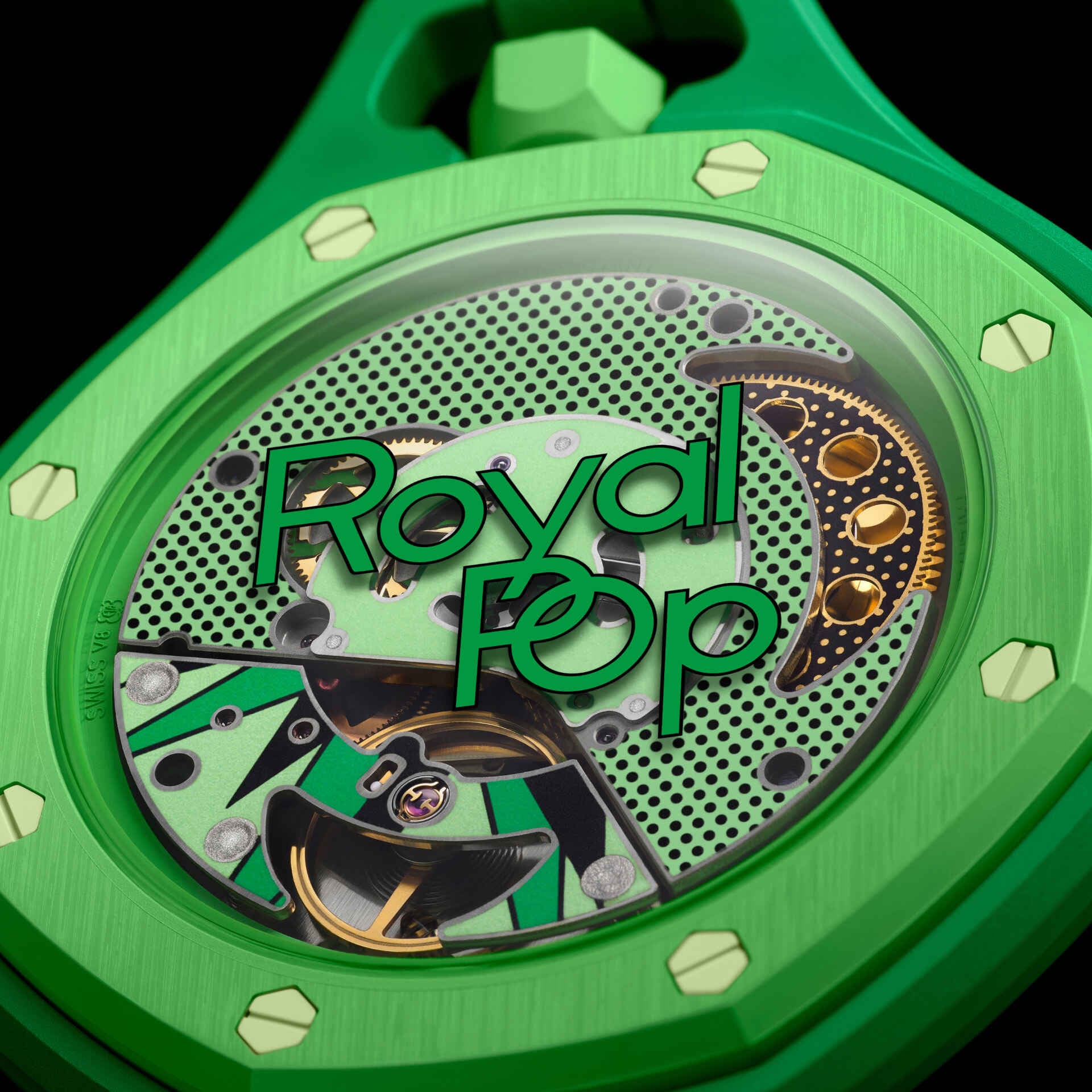Audemars Piguet X Swatch Royal Pop "Green Eight"