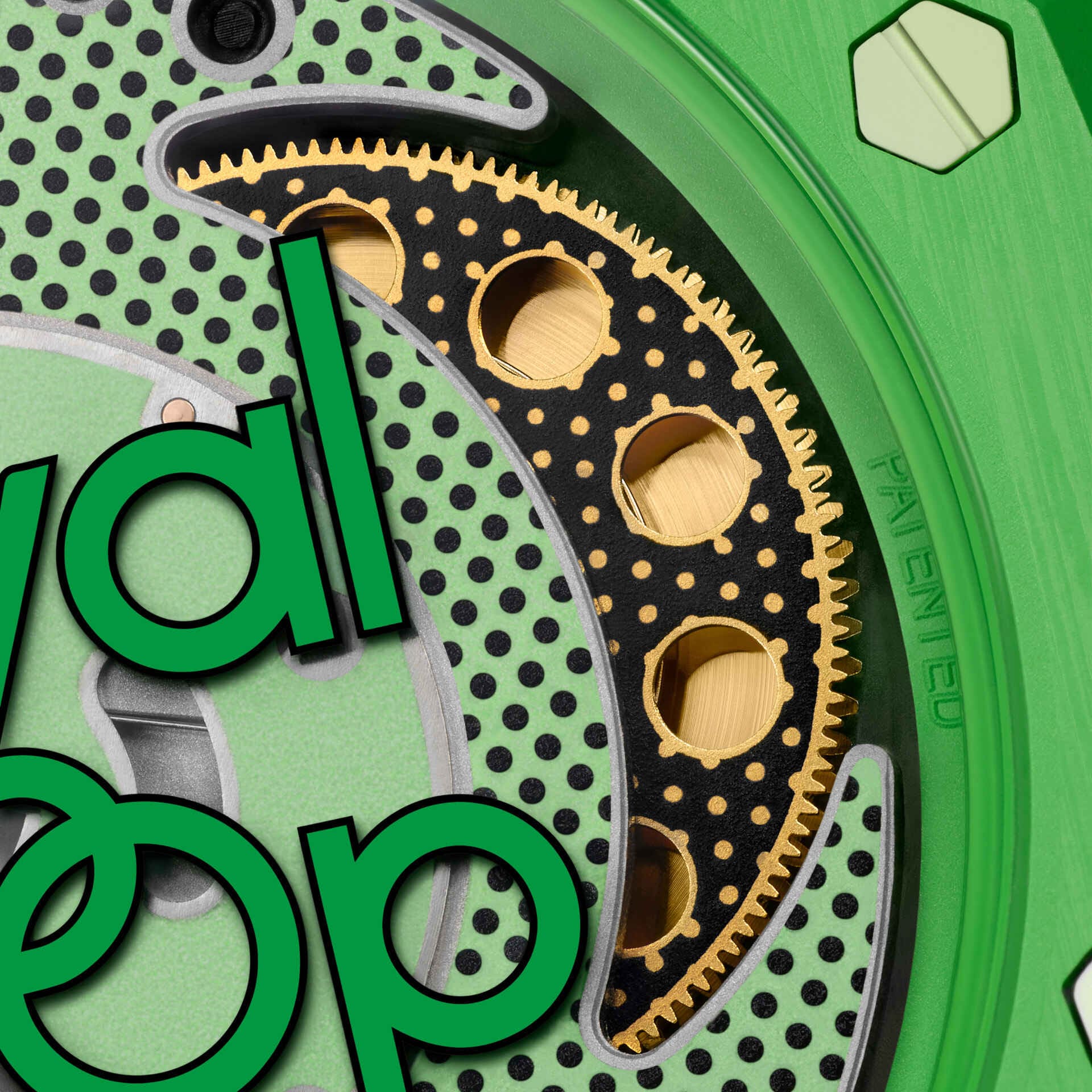 Audemars Piguet X Swatch Royal Pop "Green Eight"