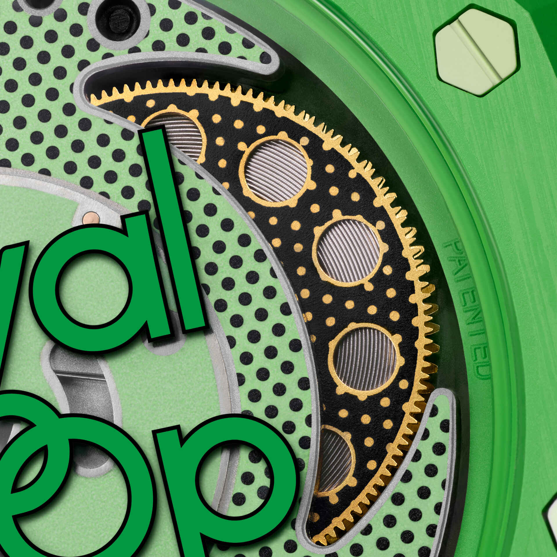 Audemars Piguet X Swatch Royal Pop "Green Eight"