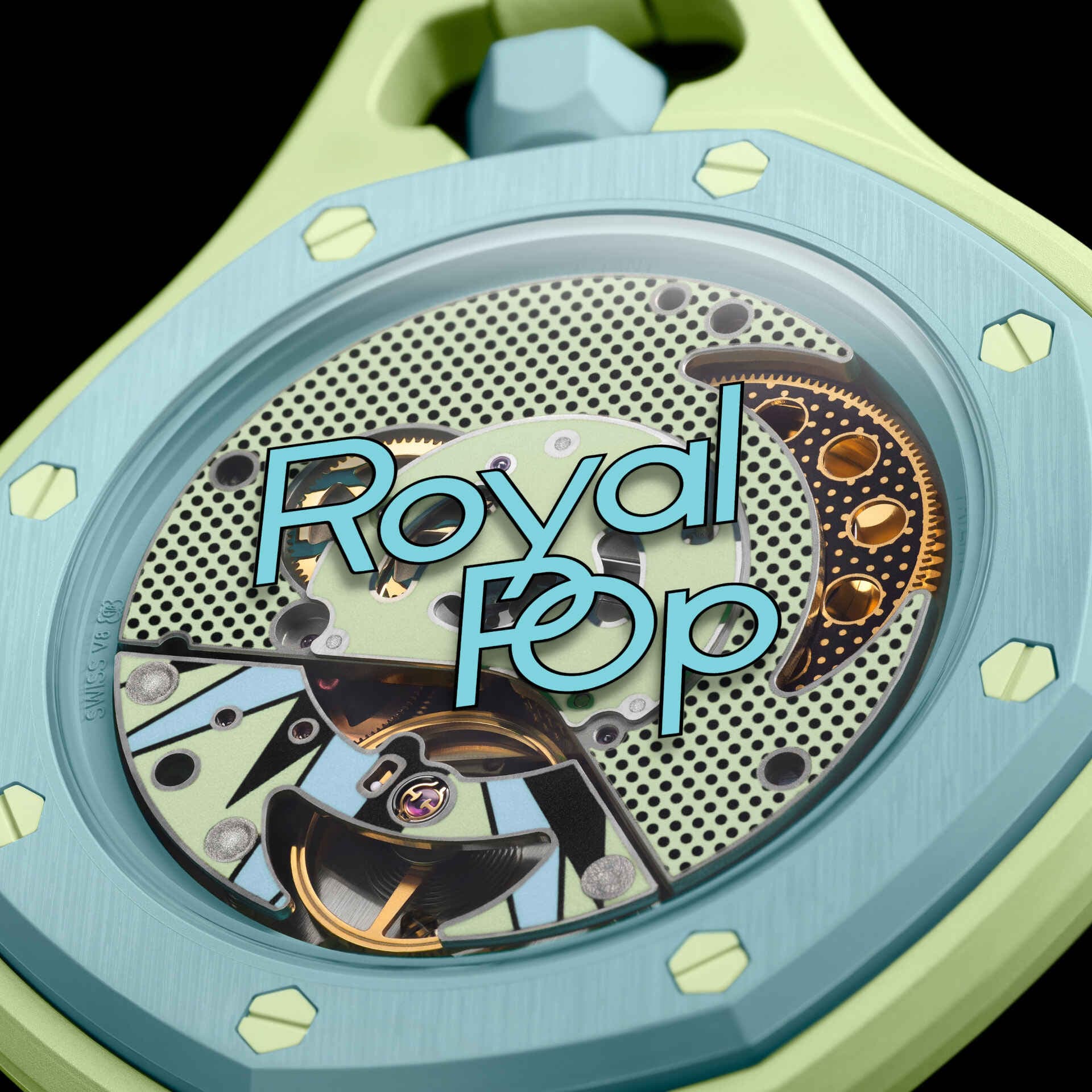 Audemars Piguet X Swatch Royal Pop "Blaue Acht"
