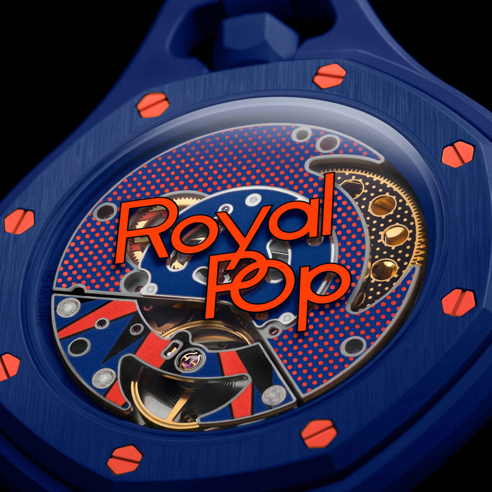 Audemars Piguet X Swatch Royal Pop "Orenji Hachi"