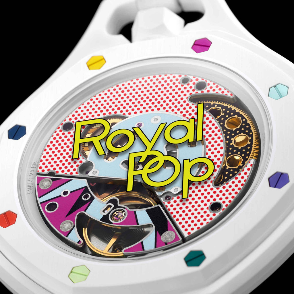 Audemars Piguet X Swatch Royal Pop "Huit Blanc"