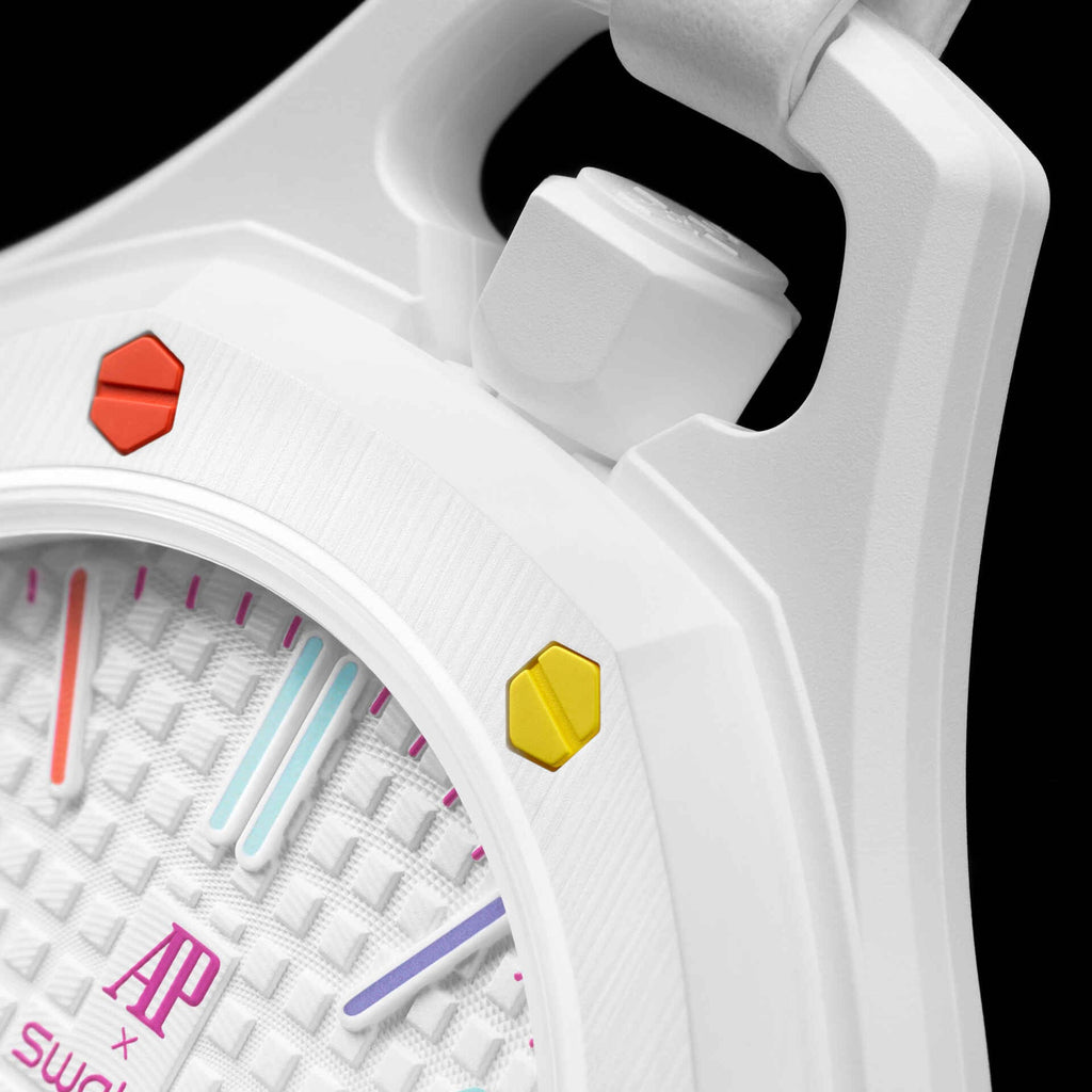 Audemars Piguet X Swatch Royal Pop "Huit Blanc"