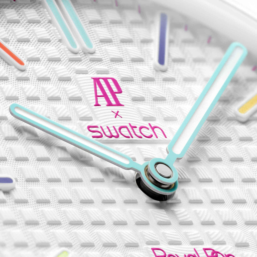Audemars Piguet X Swatch Royal Pop "Huit Blanc"