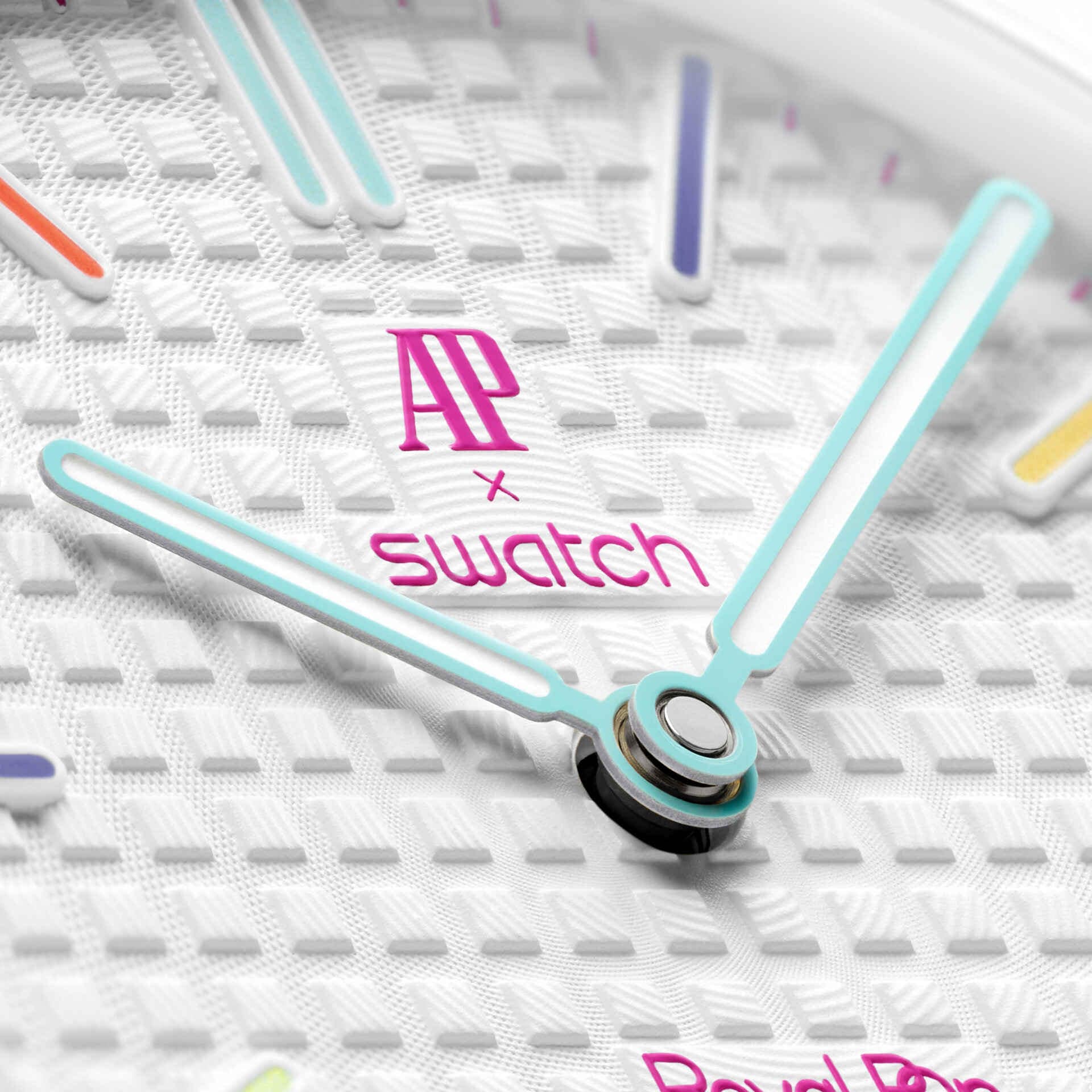 Audemars Piguet X Swatch Royal Pop "Huit Blanc"
