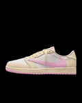 Air Jordan 1 Low x Travis Scott Muslin and Shy Pink