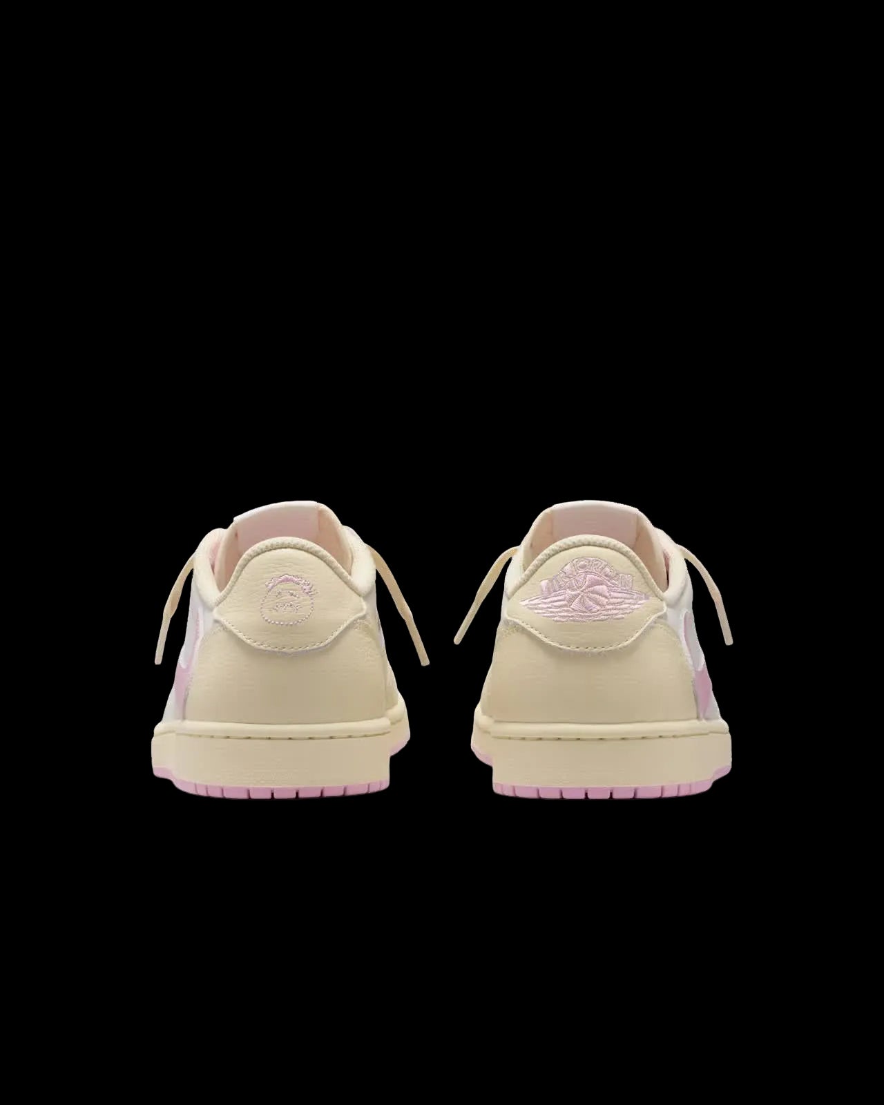 Air Jordan 1 Low x Travis Scott Muslin and Shy Pink