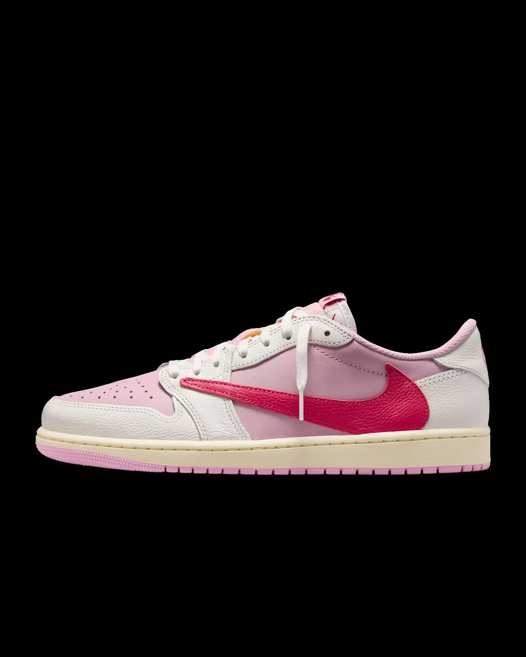 Air Jordan 1 Low x Travis Scott Shy Pink and Tropical Pink