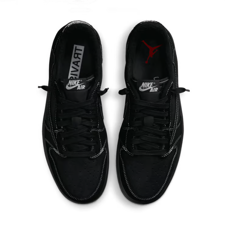 Jordan 1 Low Travis Scott Black Phantom
