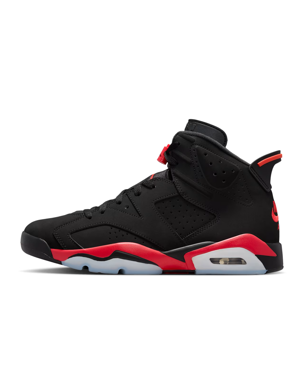 Air Jordan 6 Retro 'Infrared Salesman' Black and Light Crimson