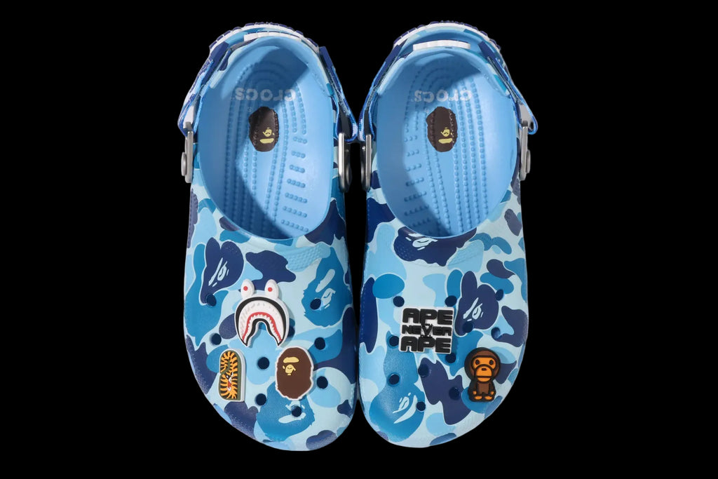 BAPE® X-CROCS CLOG  "BLUE"