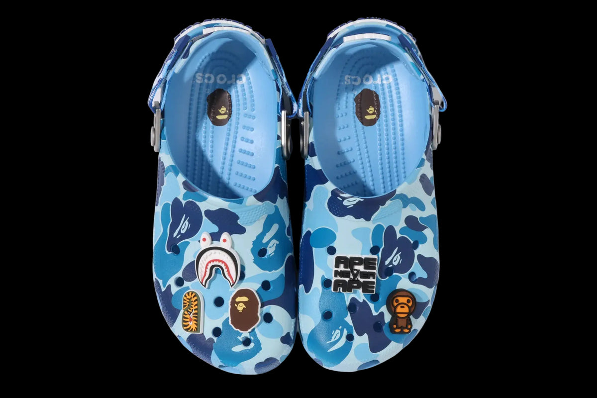 BAPE® X-CROCS CLOG  "BLUE"