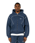 DIVINBYDIVIN Ocean Line Zip hoodie