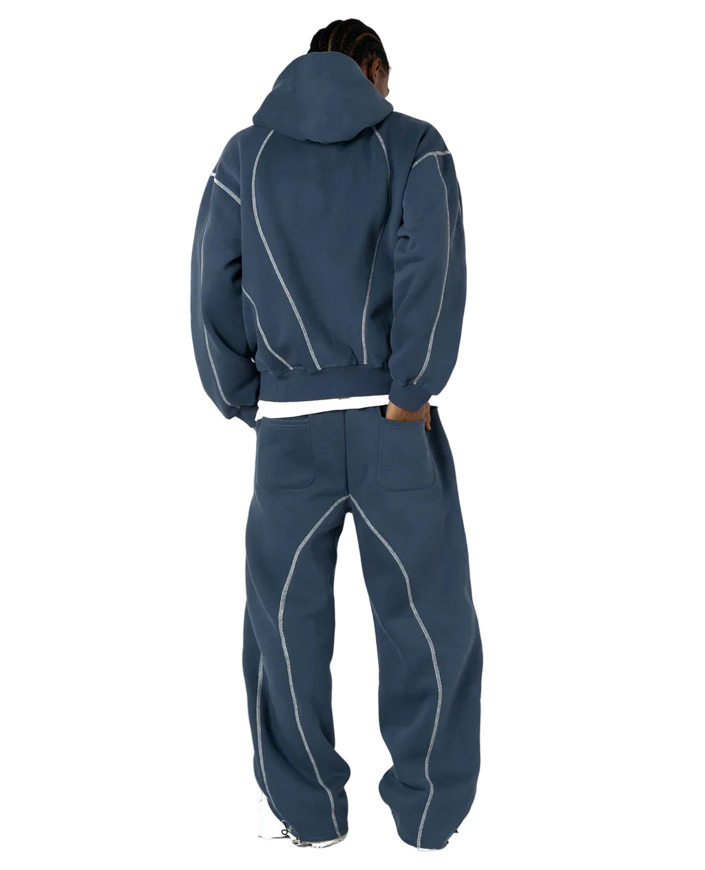 DIVINBYDIVIN Ocean Line Zip hoodie