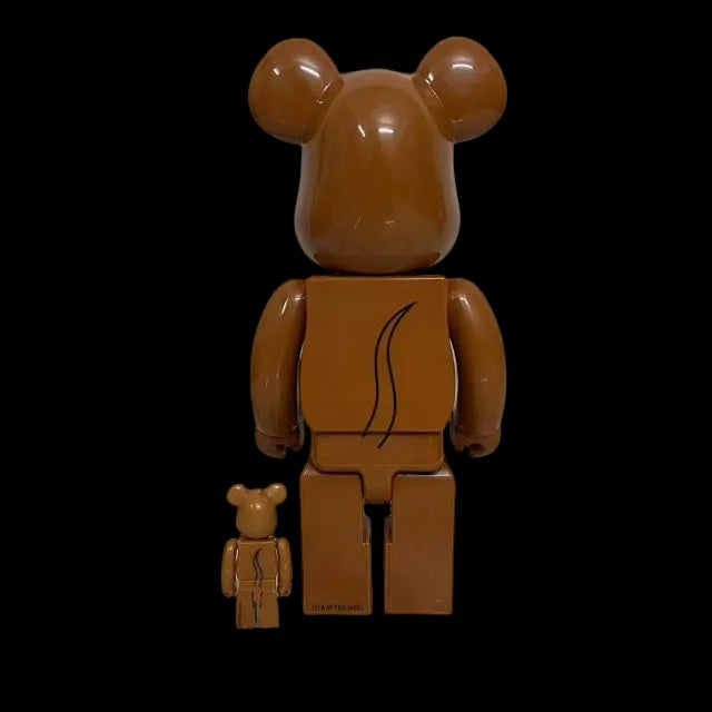 Bearbrick Tom and Jerry: Jerry Flocky 100% & 400% Set