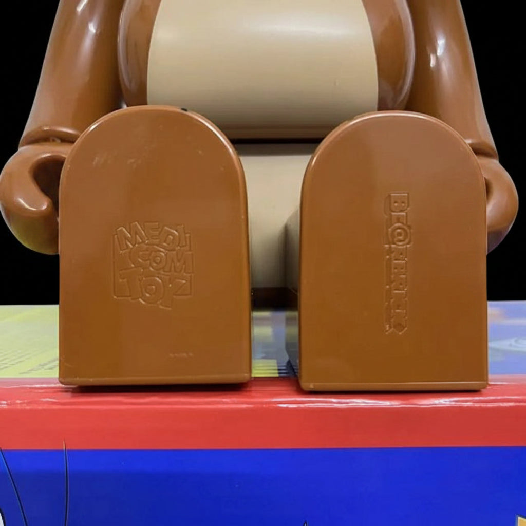 Bearbrick Tom and Jerry: Jerry Flocky 100% & 400% Set