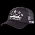 Corteiz 5 Starz Alcatraz Trucker "Black"